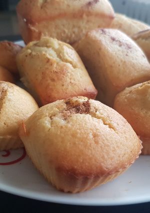 Une photo de Muffins pomme cannelle