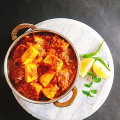 A picture of Methi Masala Paneer.