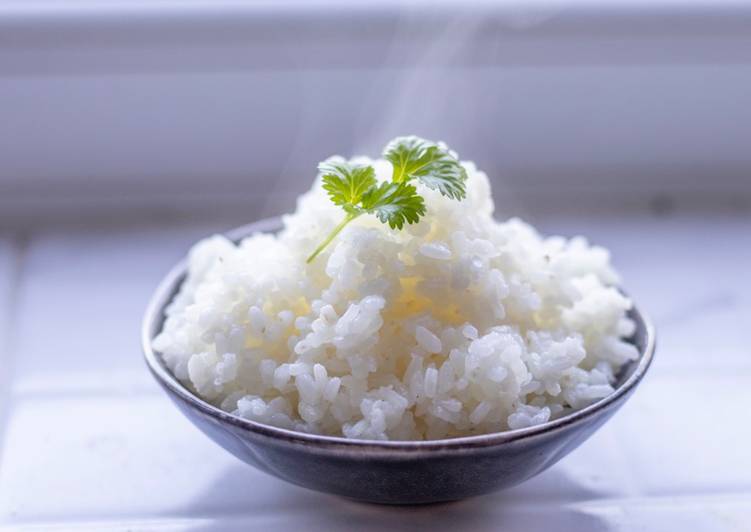 Perfect cooked Japanese rice