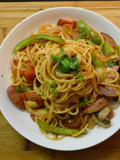 A picture of [深夜食堂] 拿波里義大利麵 簡單版.