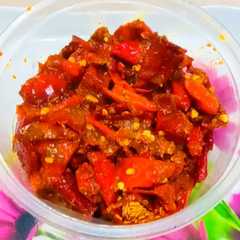 लाल मिर्चे का अचार (Lal mirche ka achar recipe in hindi)-レシピのメイン写真