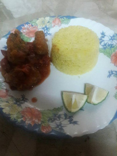 A picture of Batter fish in sauce.