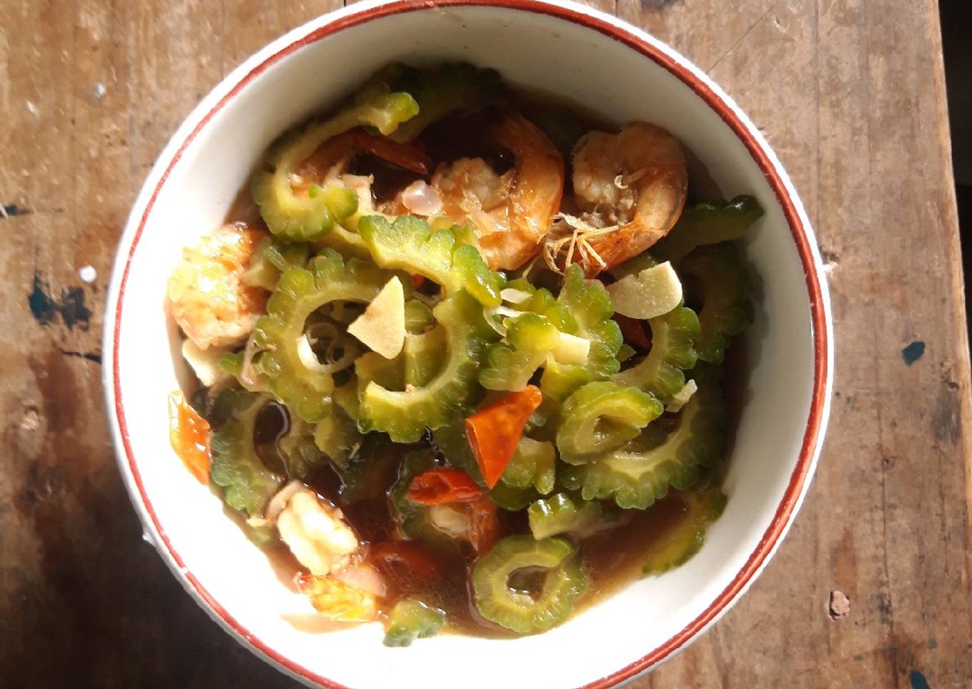 Oseng Pare Udang