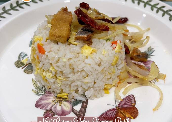 Resipi Nasi Goreng Telur Bawang Putih Oleh Mahadiah Cookpad