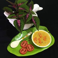 A picture of Dalia Carrot Khichdi.