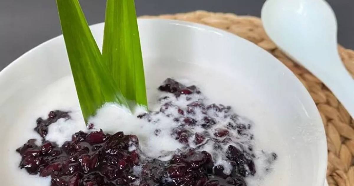 Resep Bubur Ketan Hitam Kental Gurih oleh Mimi 4A Cookery Cookpad