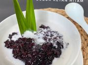 Gambar bubur ketan hitam maizena