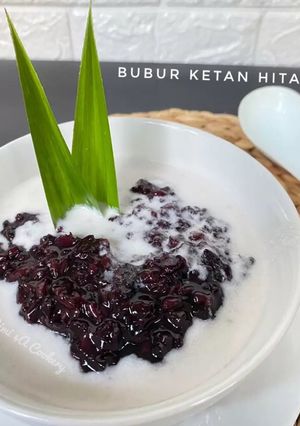 Foto resep Bubur Ketan Hitam Kental Gurih