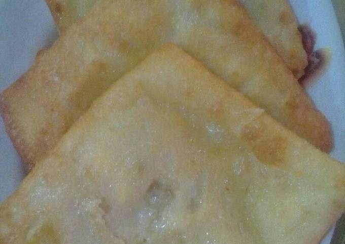 Cara termudah bikin Martabak kentang  nagih banget