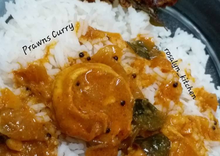 Recipe of Quick Spicy Prawns Curry