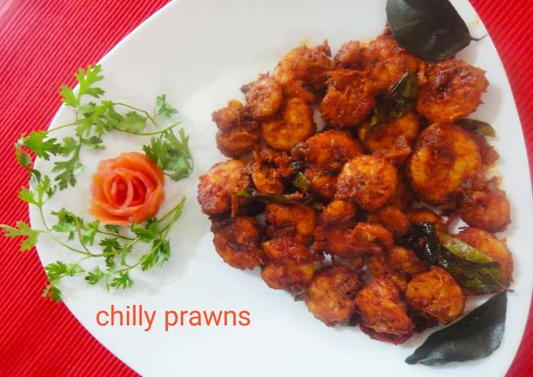 Recipe of Award-winning Chilli prawns