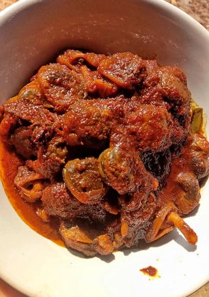 Foto resep Semur lokan/buah tanah