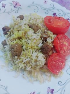 عکسی از دستور سماق پلو