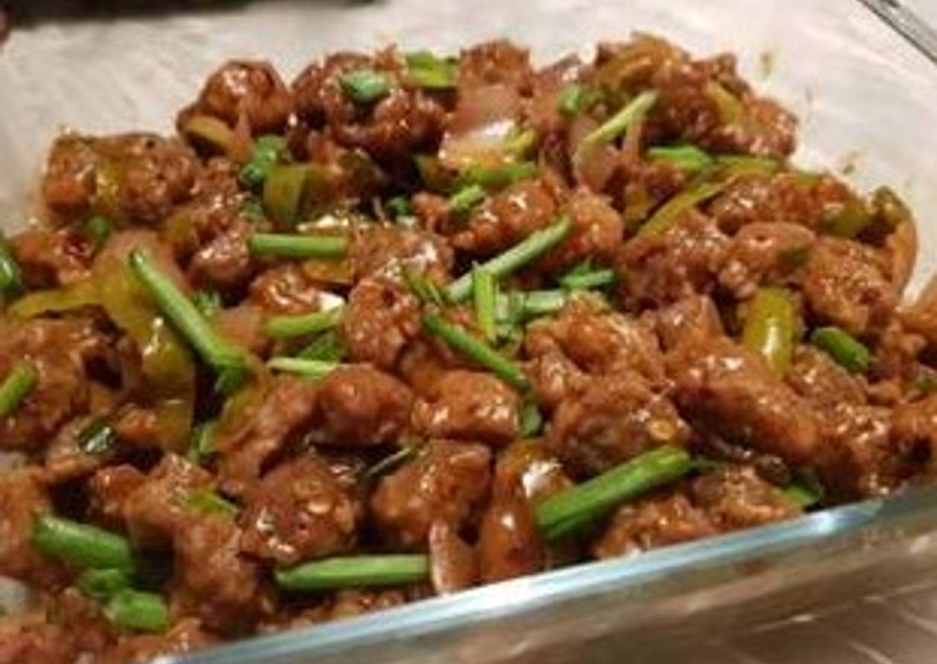 Honey fried chicken😍😍