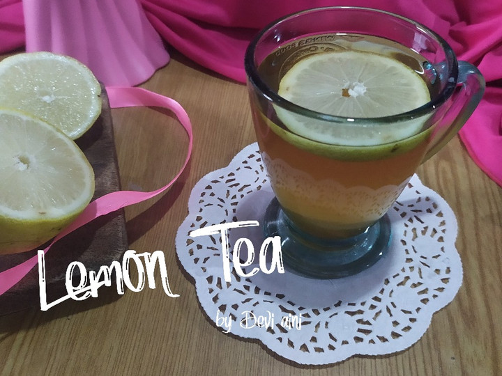 Resep Lemon Tea hangat yang Bikin Ngiler