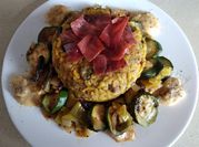 Una foto de corona de arroz