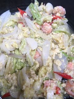 Foto resep Tumis sawi telur