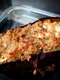 Stuffed Eggplant with Quinoa and Feta