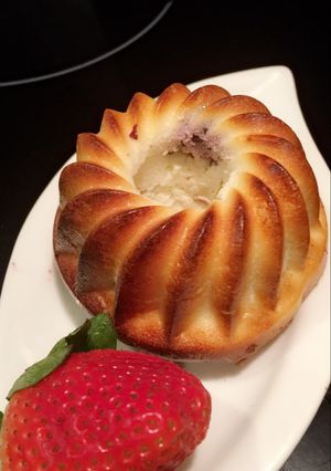 Una foto de Cupcake yougurt harina de almendras
