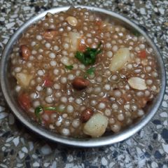Sabudana khichdi A picture of Sabudana khichdi.