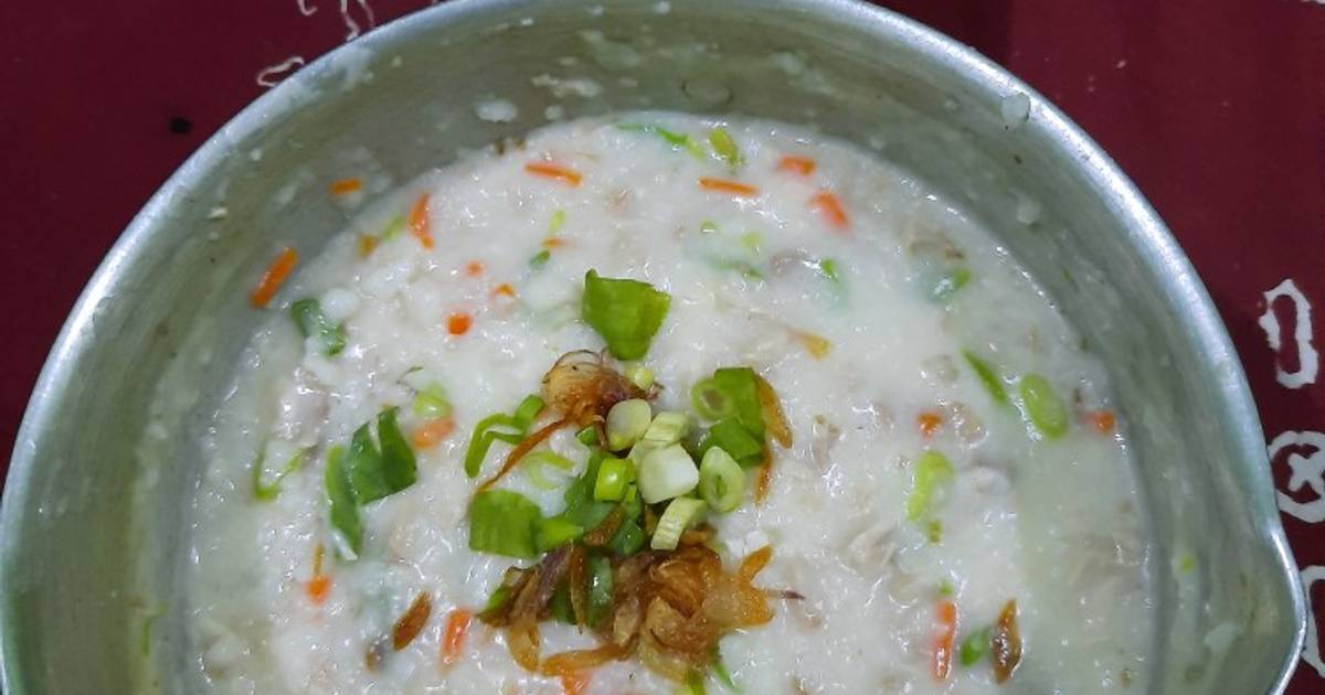 Resep Bubur Sayur Kaldu Ayam Oleh Jasmin Kania Cookpad