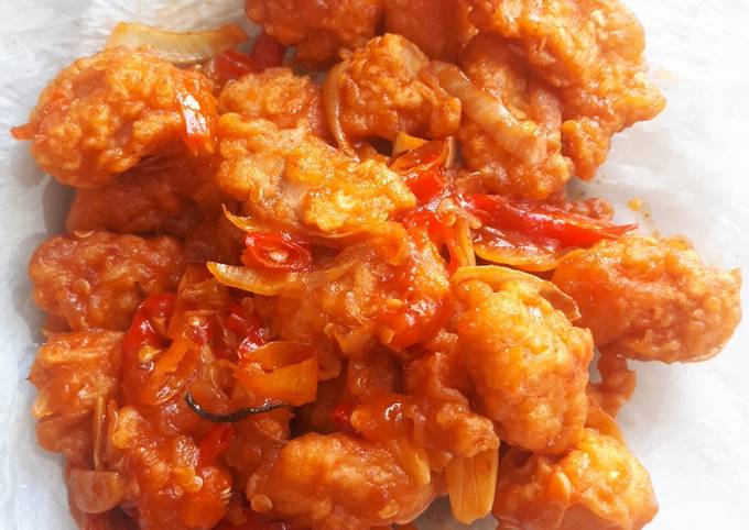 Ayam Fillet Saus Padang