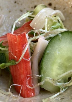 蟹肉棒小黃瓜沙拉 的食譜成品照片
