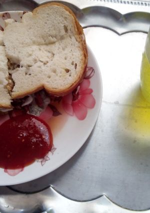 A picture of Shami Kabab Sandwich.