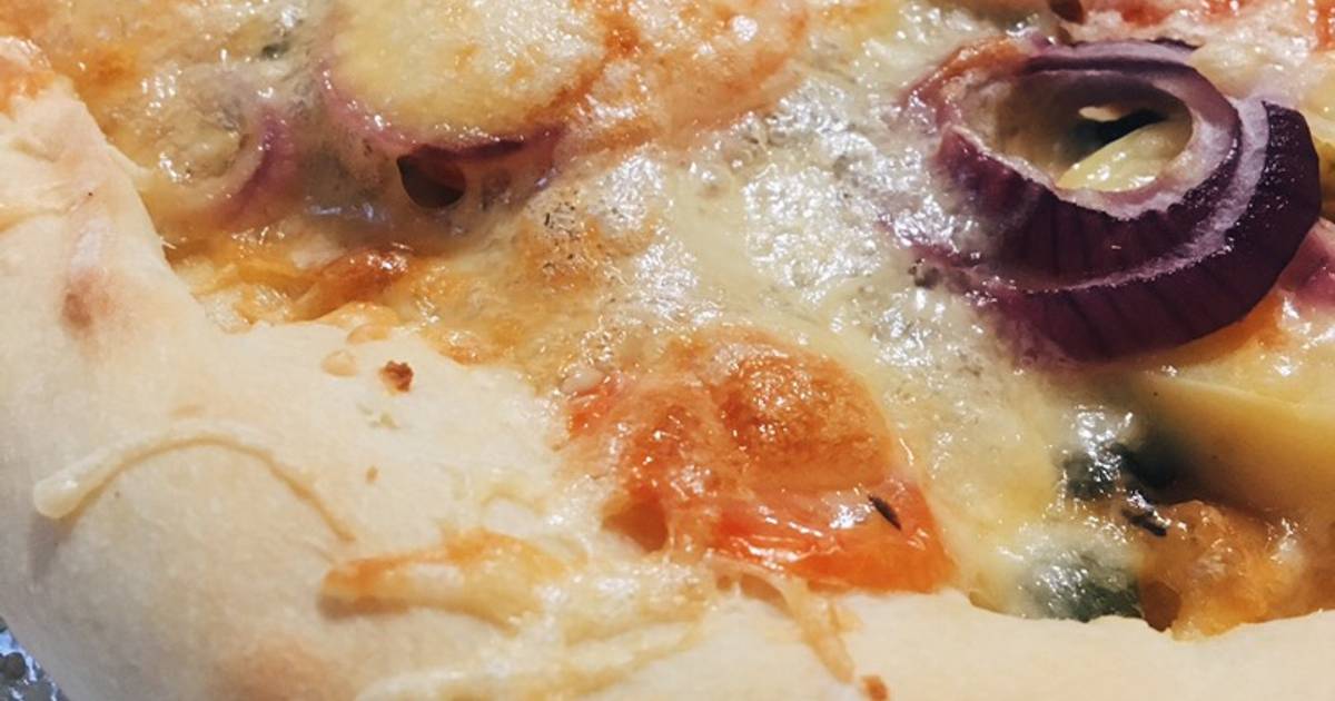 Пицца без дрожжей на кефире - пошаговый рецепт с фото на ростовсэс.рф