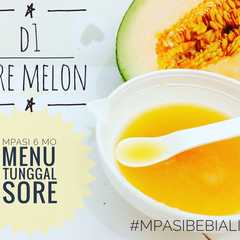 รูปของ MPASI Menu Tunggal Pure Melon