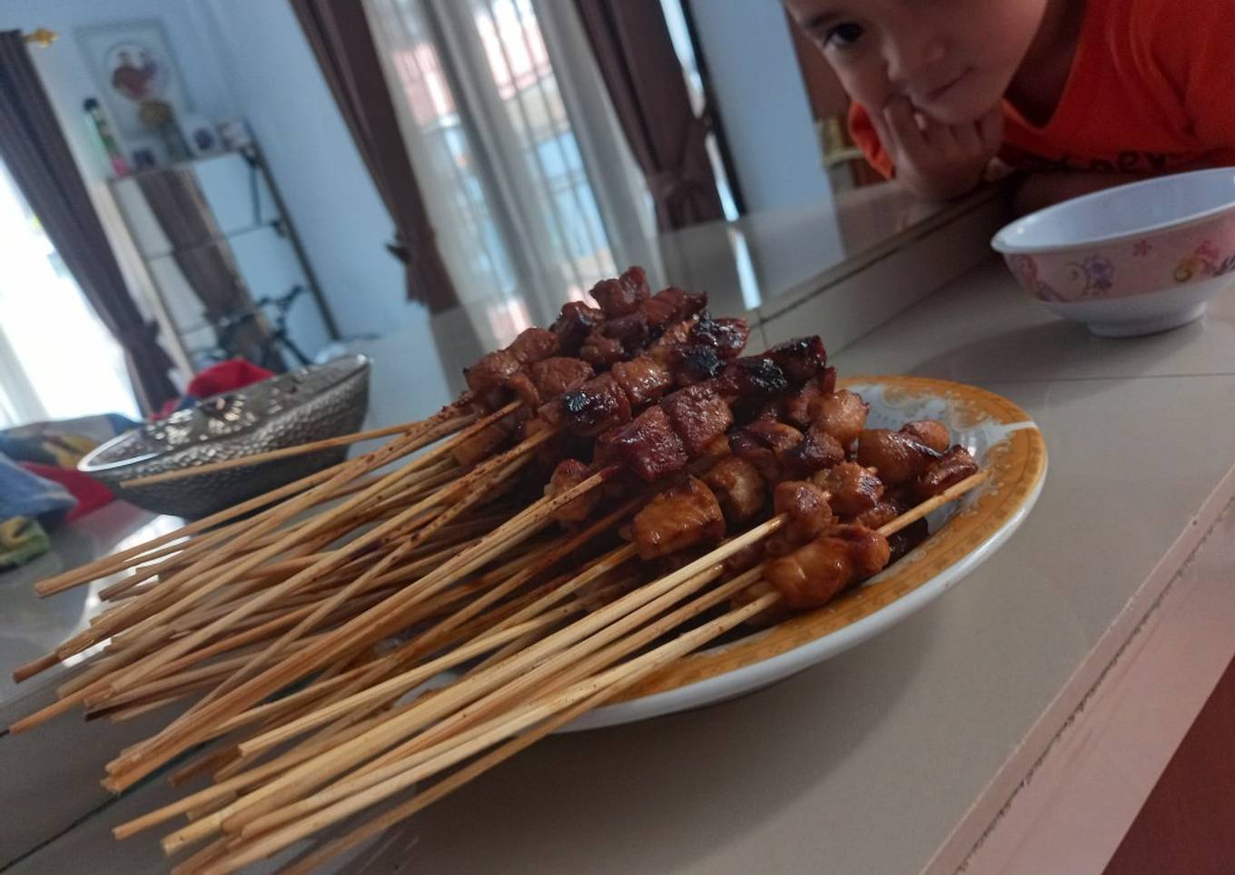 Sate Ayam simpel