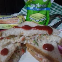Veg mayo sandwich A picture of Veg mayo sandwich.