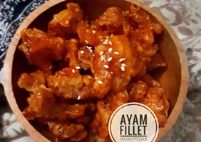 Ayam fillet madu pedas