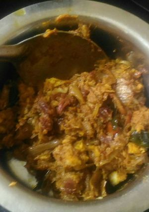 A picture of Fish roast meen roast.