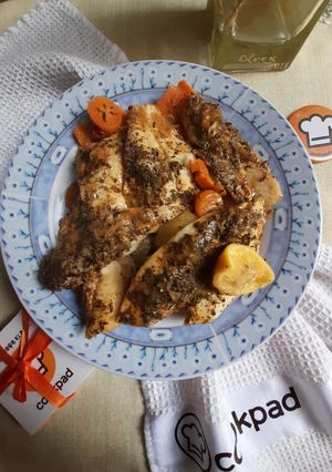 Φωτογραφία της συνταγής Φιλέτο ψαριού με λαχανικά στη λαδόκολλα
