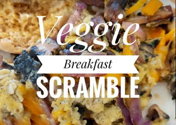 Ultimate Making Recipe Veggie Breakfast Scramble  Delicious Steady