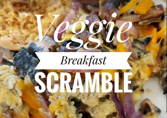Steps to Make Homemade Veggie Breakfast Scramble 🍳