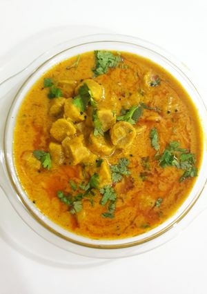 राजस्थानी गट्टे की सब्जी (rajasthani gatte ki sabzi reicpe in Hindi) रेसिपी मुख्य फोटो