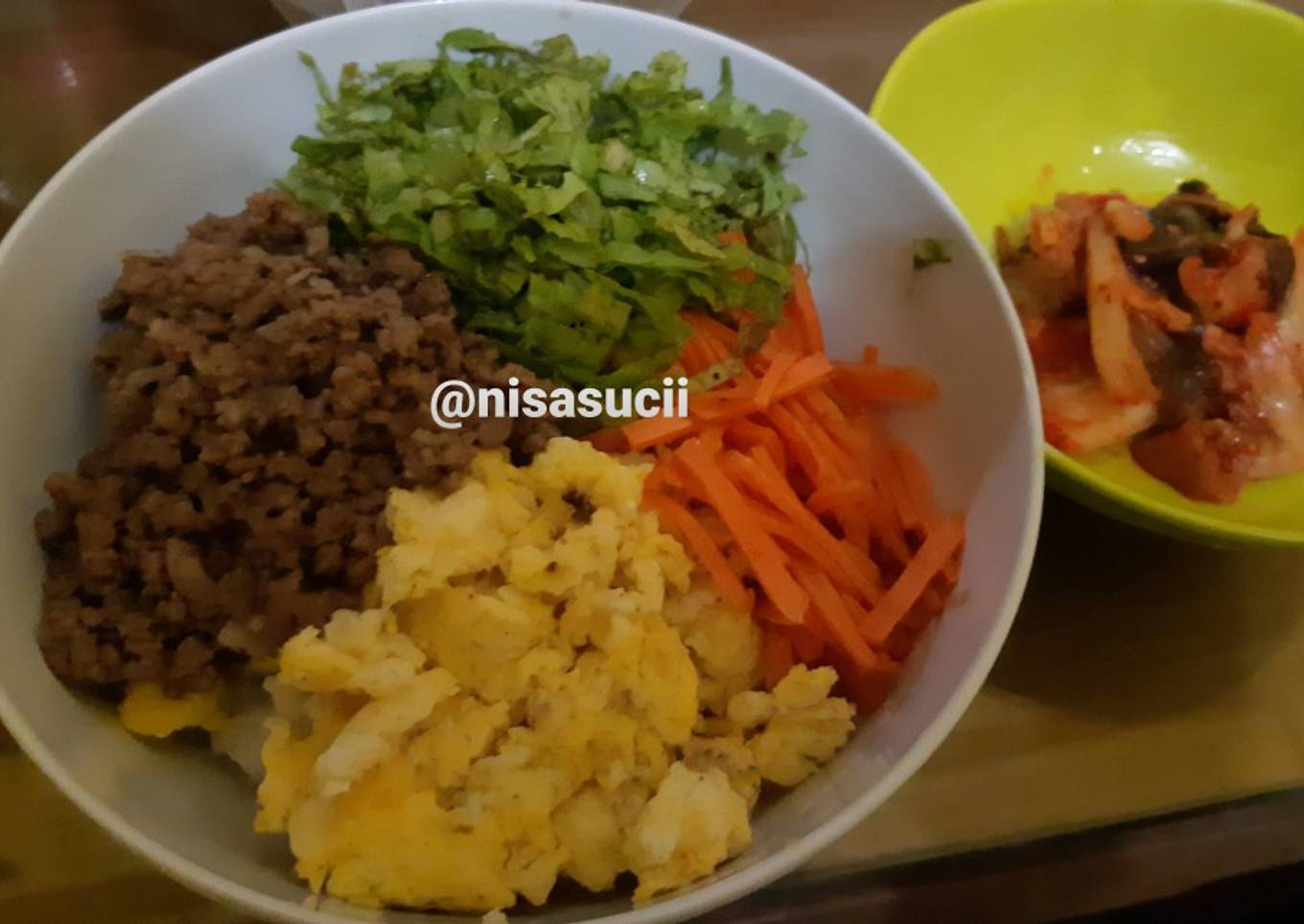 Bimbimbap No Gochujang