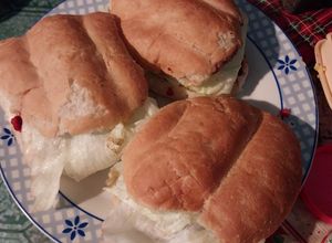 Una foto de Tortas de choriqueso