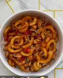 سلطة بطاطس لولبية