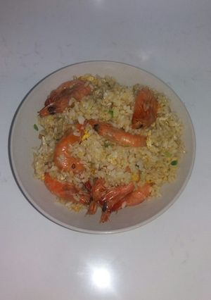Foto resep Nasgor udang