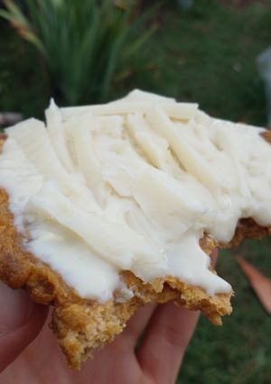Una foto de Kefires Lángos - "Flameado" de kéfir húngaro