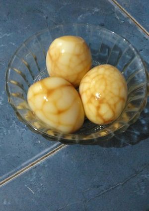 Foto resep Telur pindang nasi liwet solo