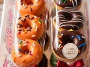 Una foto de donas para vender