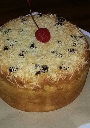 Foto resep Bolu Tape Keju Kismis