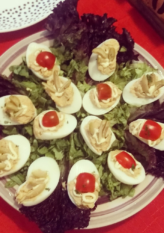 Una foto de Huevos rellenos de Hilda
