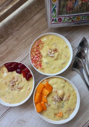 A picture of Fruit cream🥭mango🥭 flavour.