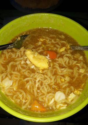 Foto resep Mie instan telur