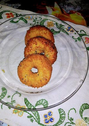 A picture of Chicken doughnuts.